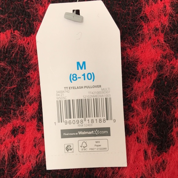 Time and Tru Eyelash Sweater - Picture 4 of 4